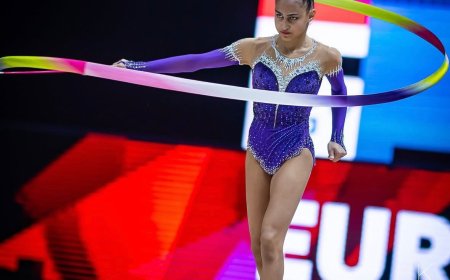 تأهل فريدة بهنسي ولينا حليقة لنهائيات بطولة العالم للجمباز الايقاعي في بلغاريا