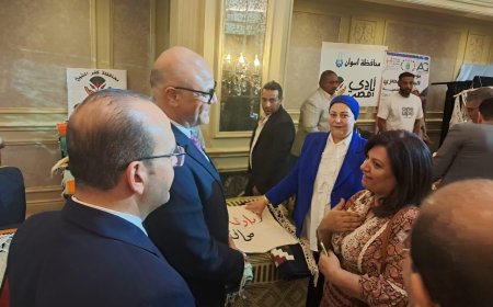 كفرالشيخ تشارك في معرض الحرف اليدوية بالجيزة