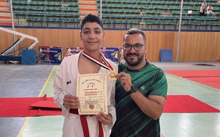 رياضة كفر الشيخ تعلن إنضمام عبد المعطي لمنتخب مصر للكاراتية "أشبال" وفوزه بذهبية بطولة الجمهورية 