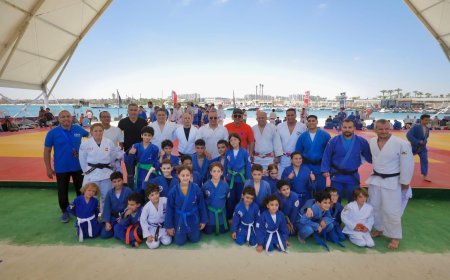 ختام ناجح ومكاسب عديدة لمعسكر العلمين لـ الجودو بمشاركة خبراء العالم