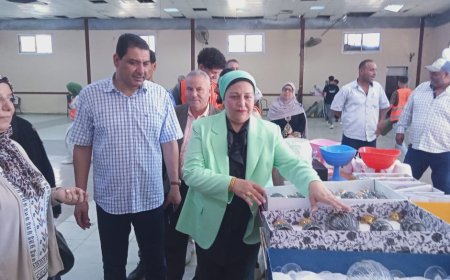 افتتاح معرض الحرف اليدوية بكفرالشيخ 