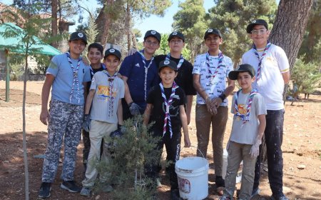 القطاع الكشفي والإرشادي الأهلي يقيم نشاط الخدمة العامة في مدينة الحسين للشباب بالمملكة الأردنية الهاشمية 