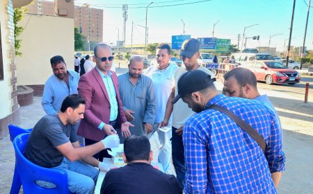 حملات مكثفة للكشف عن المخدرات للسائقين بكفر الشيخ