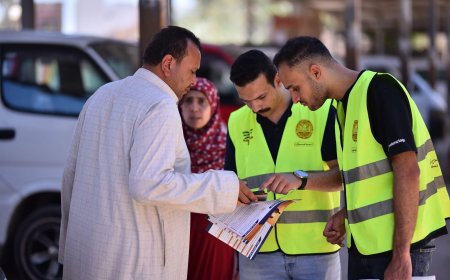 حملة توعية لصندوق مكافحة وعلاج الإدمان بكفرالشيخ"المخدرات مش هتضيعك لوحدك"