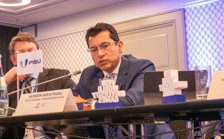 وزير الشباب والرياضة يشارك في اجتماعات الاتحاد الدولي للجامعات بألمانيا