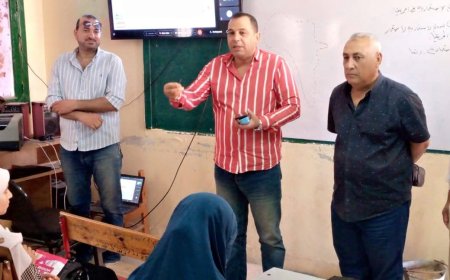 الزهيري يتابع فعاليات معلمي اللغة العربية