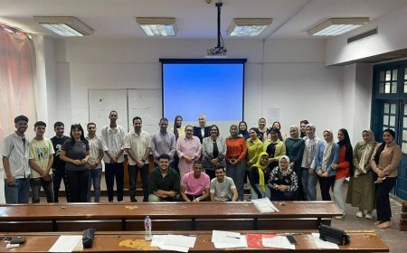 ورشة للمخرج الكبير عادل عوض بكلية الإعلام جامعة اكتوبر