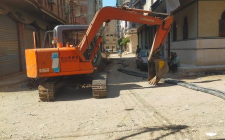 رئيس جامعة كفرالشيخ يتابع جهود الربط الكهربائي للمدينة الطبية