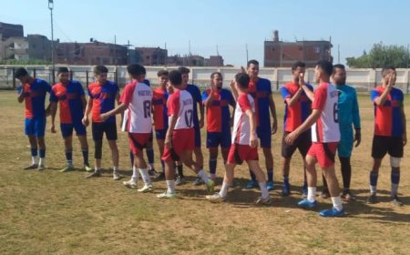 بقيادة الكابتن عمرو سالم.. حصة الغنيمي يكتسح محلة دياي برباعية نظيفة في دوري مراكز الشباب