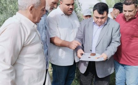 متابعة ميدانية للمزرعة الإرشادية لتعزيز الإنتاج الزراعي بشمال سيناء