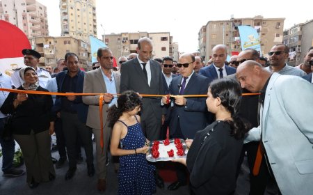 محافظ كفر الشيخ يفتتح مشروع محطة رفع صرف صحي شنو بعد انتظار قرابة 20 عامًا