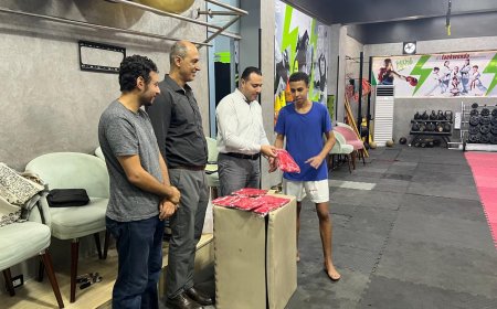 ختام تدريبات مركز التأهيل العسكري برياضة كفر الشيخ بحضور ممثلى وزارة الشباب