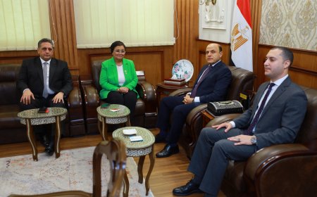 محافظ كفرالشيخ يستقبل نائب وزير الصحة لتنمية الأسرة لمتابعة تنفيذ المبادرة الرئاسية «الألف يوم الذهبية»