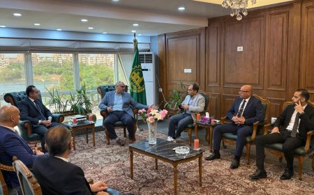 بروتوكول تعاون بين  استادات ومحافظة القليوبية لتعزيز التعاون المجتمعي والرياضي 