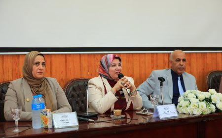 رئيس جامعة كفر الشيخ في حفل استقبال طلاب كلية التربية النوعية الجدد