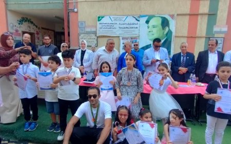 تكريم الطلاب المتفوقين والمشاركين في المسابقات العلمية الدولة 