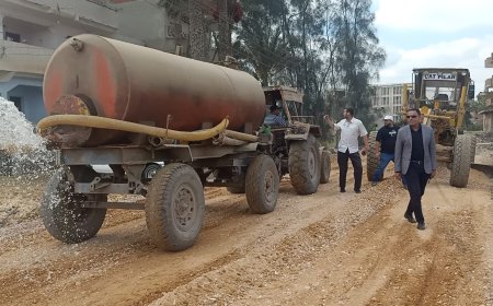 محافظ كفرالشيخ: رصف وتوسعة مدخل عزبة أبو الجدايل بقلين.. ضمن مشروعات الخطة الاستثمارية للعام المالى 2025-2026