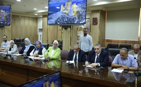 اجتماع اللجان الفنية لشؤون الحضانات بكفرالشيخ 