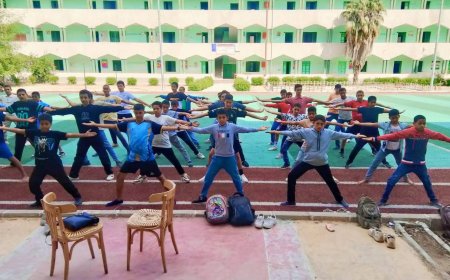 رياضة كفر الشيخ تطلق فاعليات العروض الرياضية لتلاميذ المدارس والمعاهد الأزهرية 