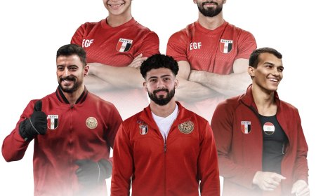 منتخب مصر للجمباز الفني يستعد للمشاركة في بطولة العالم اندونيسيا 2025