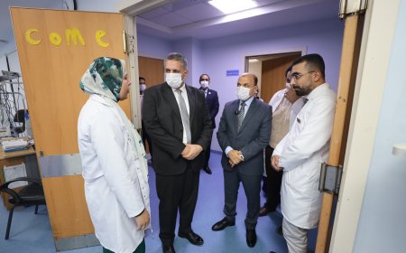 محافظ كفرالشيخ يتفقد مستشفى قلين التخصصي.. ويوجه بتوفير الرعاية الطبية المتميزة وحسن معاملة المرضى
