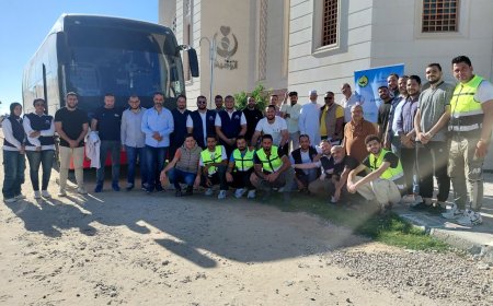 لليوم الثالث على التوالي للقافله الطبيه الأبصار حق للجميع بمدينه الشيخ زويد