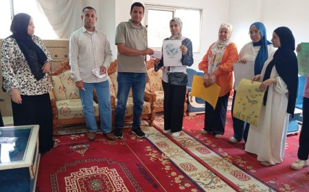 المسابقة الفنية للرسم الفورى بمركز التنمية الشبابية بدسوق |صور