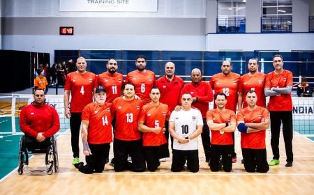مصر تكتب التاريخ وتتأهل لنهائي كأس العالم للكرة الطائرة البارالمبية