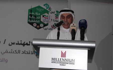 كلمة الدكتور عبدالله الطريجي رئيس جمعية الكشافة الكويتيه في حفل افتتاح مؤتمر الحركة الكشفية