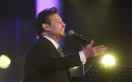 هانى شاكر يجمع جمهور الوطن العربى بحفل مهرجان الموسيقى العربية