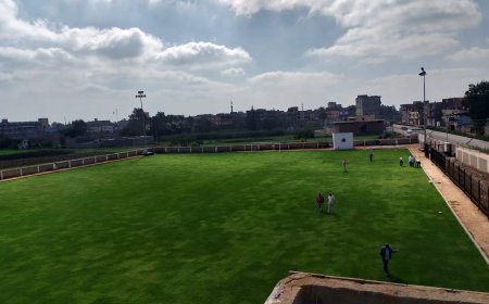 رياضة كفر الشيخ: إنشاء ملعب كرة قدم قانونى بنادى أبو بدوى فى بيلا على مساحة 7350 متر