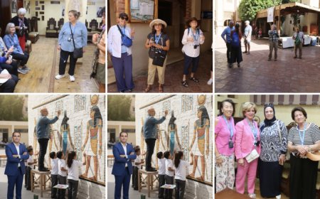 كفرالشيخ تستقبل وفدًا سياحياً أمريكيًا في زيارة لمسار العائلة المقدسة وكنيسة العذراء مريم بسخا