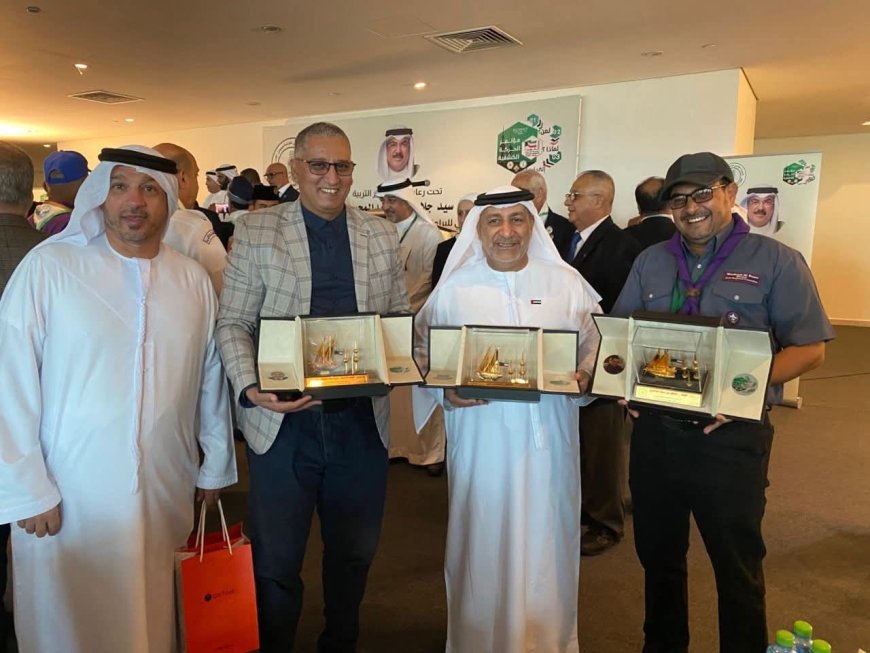 شيخ سيد أحمد البكاى تياه يبعث برسالة شكر وتقدير لدولة الكويت ورئيس جمعية الكشافة الكويتيه