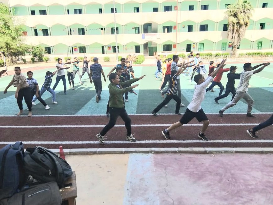 العروض الرياضية بالمدارس والمعاهد الأزهرية خطوة لإعداد جيل صحى رياضى