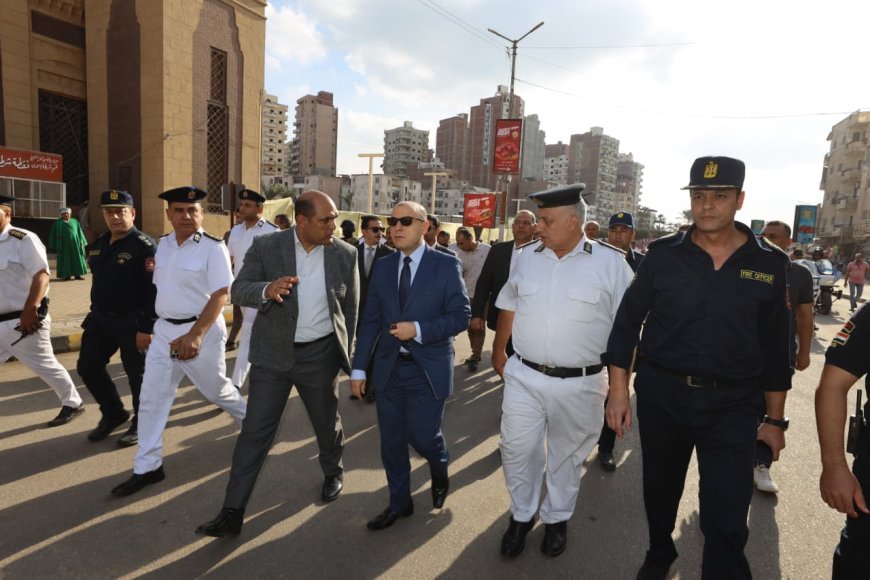 محافظ كفر الشيخ يشارك أبناء المحافظة الاحتفال بمولد العارف بالله إبراهيم الدسوقي فى مدينة دسوق