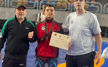 مصارعة المشروع القومي للموهبة بكفر الشيخ تحصد 5 ميداليات فى بطولة الجمهورية