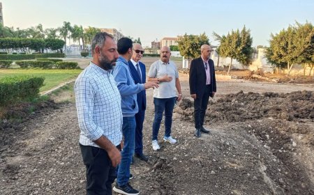 وكيل وزارة الشباب بكفر الشيخ يتفقد الأعمال الإنشائية لحمام السباحة النضف أوليمبى وملعب السرعة بمركز التنمية الشبابية بدسوق