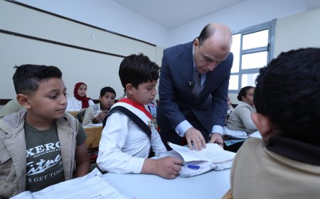 محافظ كفرالشيخ يفتتح أعمال تطوير مدرسة الشباسية الابتدائية المشتركة لتعزيز جودة التعليم وخفض كثافة الطلاب بالفصول
