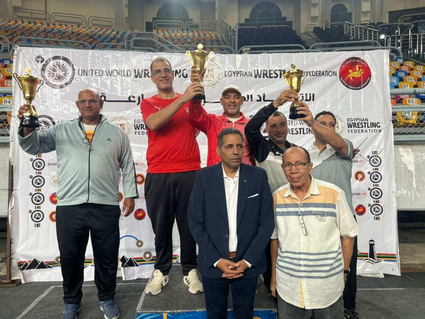 المشروع القومى للموهبة بكفر الشيخ يتصدر الترتيب العام لبطولة الجمهورية للمصارعة بسبعة ميداليات 