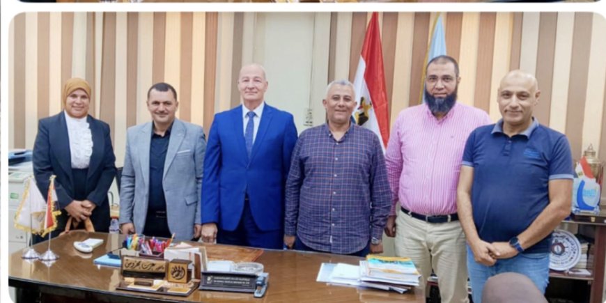 وكيل وزارة الشباب بكفر الشيخ يستقبل لجنة مختصة من الرقابة والمعايير من وزارة الشباب والرياضة