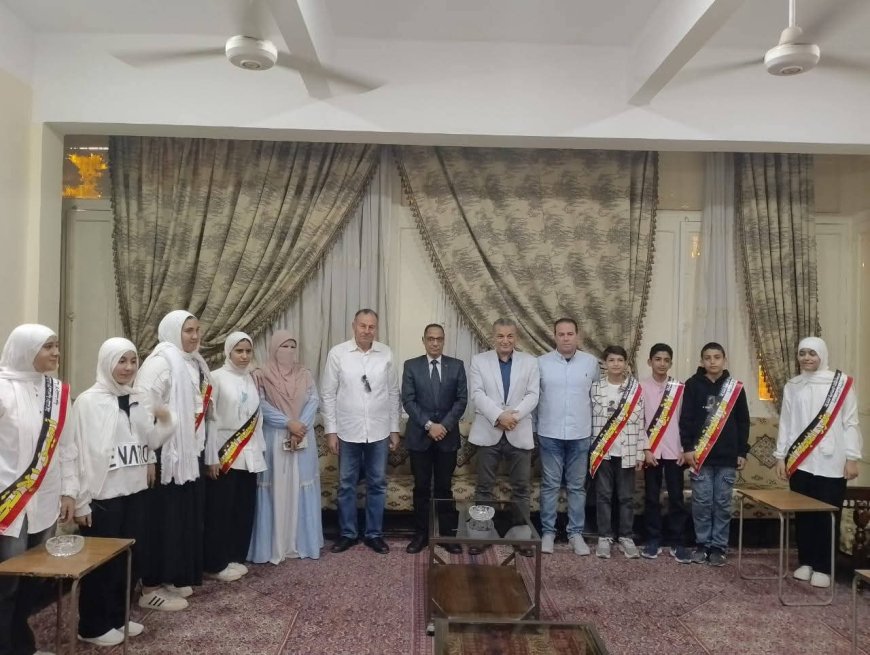 وفد مدرسي يتعرف علي الحياة الجامعية بالخدمة الاجتماعية بكفرالشيخ