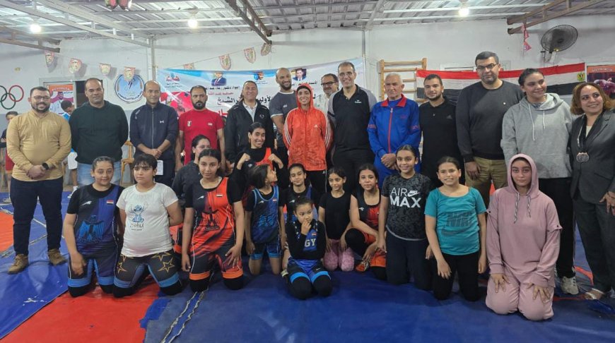 كرم جابر .. ضمن وفد وزارة الشباب لمتابعة مركز تدريب مصارعة المشروع القومي للموهبة بكفر الشيخ 