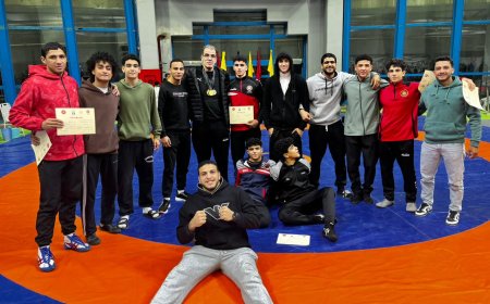 مصارعة المشروع القومي بكفر الشيخ ترتيب عام أول و 7 ميداليات فى بطولة الجمهورية 