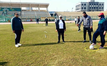 الكوادر الرياضية تشارك تدريبات بالملعب وورشة تدريبية عن حقوق الطفل ضمن .. المدرب المجتمعي بكفر الشيخ 