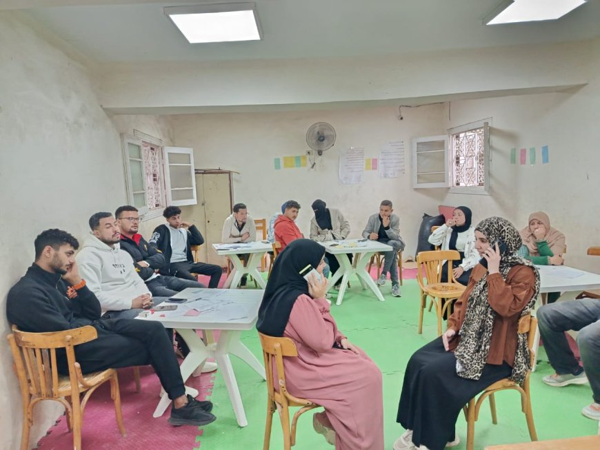 نادى البحث عن وظيفة وتدريب جديد بمركز شباب معدية مهدى بمطوبس |صور