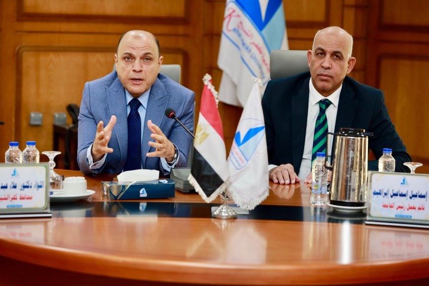 محافظ كفرالشيخ يشارك في مجلس الجامعة ويستعرض إنجازات تنموية وخدمية كبرى