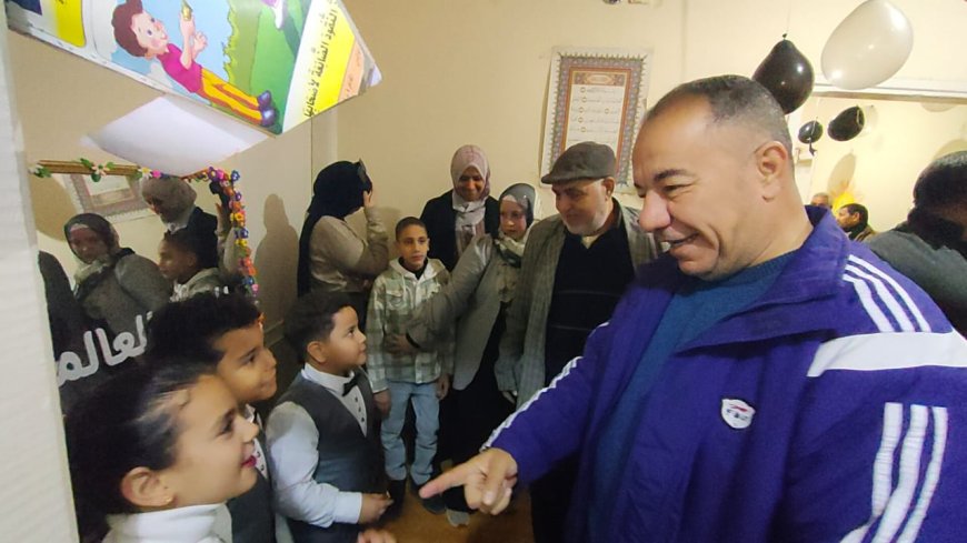 رئيس مجلس مدينة العريش يشهد إحتفاليه التأهيل المهني لذوي الهمم