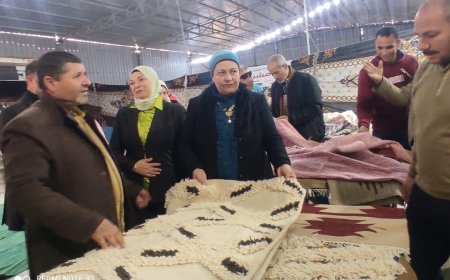 محافظ كفرالشيخ: افتتاح معرض «مشروعك» للحرف اليدوية والتراثية بقلين