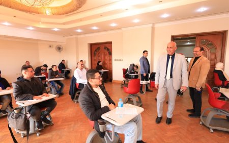 رئيس جامعة كفر الشيخ يواصل متابعة امتحانات الفصل الدراسي الأول للعام الجامعي 2025/2026