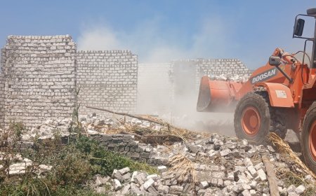 محافظ كفرالشيخ يتابع أعمال تنفيذ الموجة الـ 28 لإزالة التعديات على أملاك الدولة والأراضي الزراعية ومخالفات البناء